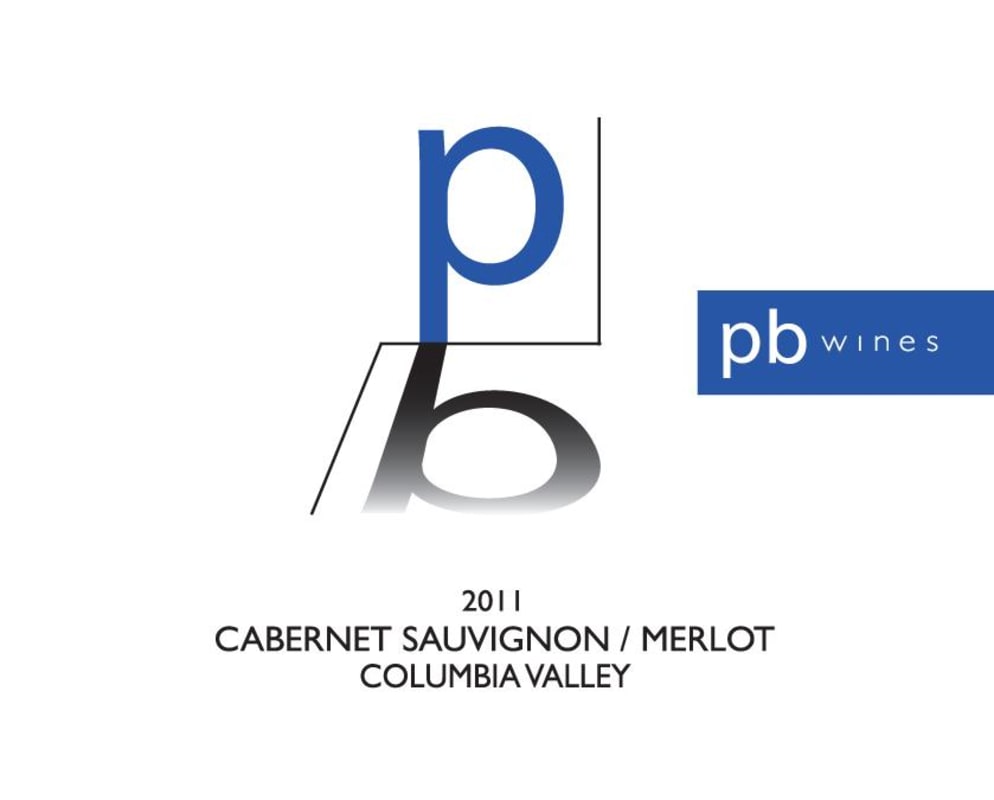 Rasa Vineyards PB Wines Cabernet Sauvignon Merlot 2011 Front Label