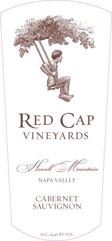 Red Cap Vineyards Cabernet Sauvignon 2009 Front Label
