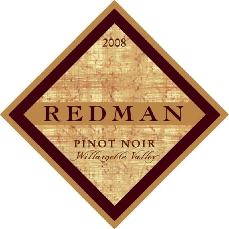 Redman Wines Pinot Noir 2008 Front Label