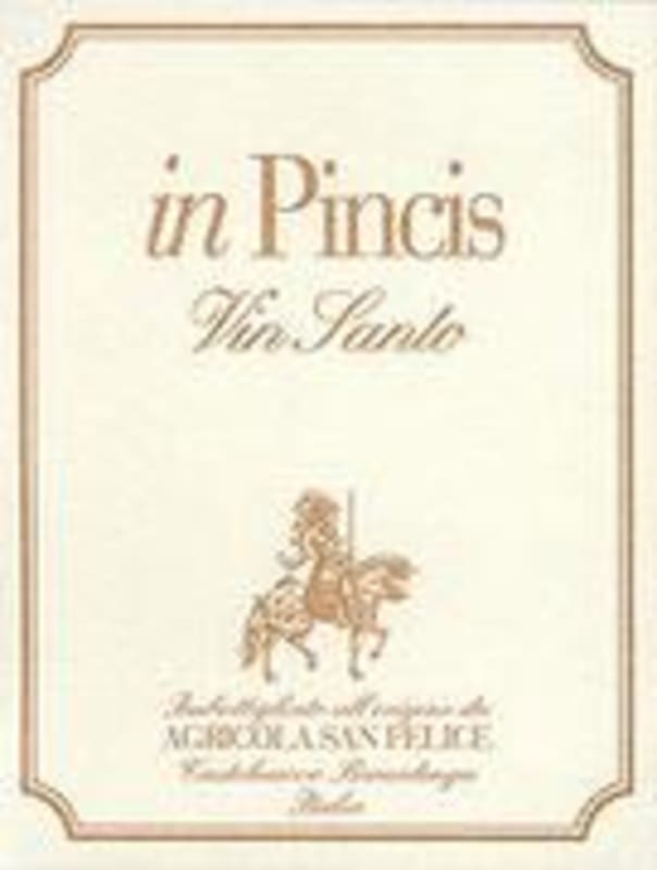 San Felice Vin Santo (375ML half-bottle) 1997 Front Label