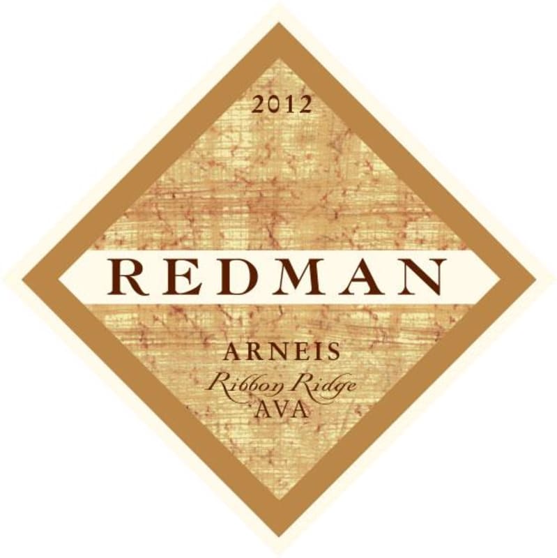 Redman Wines Arneis 2012 Front Label