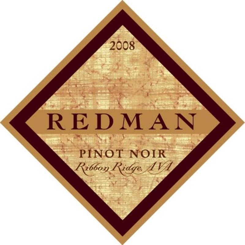 Redman Wines Pinot Noir 2008 Front Label