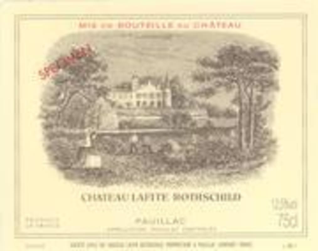 Chateau Lafite Rothschild (1.5 Liter Magnum) 1999 Front Label
