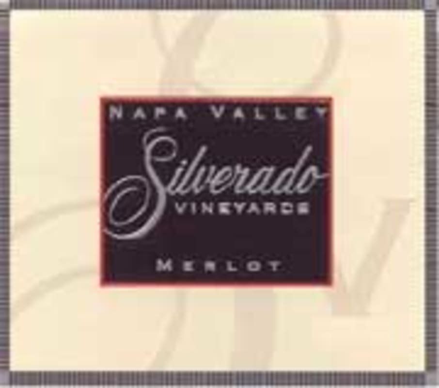 Silverado Merlot 1999 Front Label