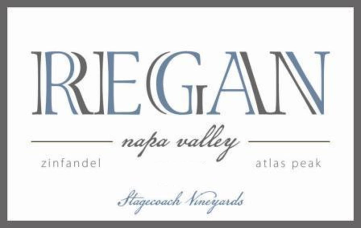 Regan Wines Stagecoach Vineyard Zinfandel 2011 Front Label
