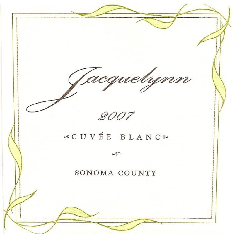 Chateau Boswell Jacquelynn Cuvee Blanc 2007 Front Label
