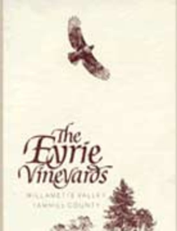 Eyrie Pinot Blanc 2001 Front Label