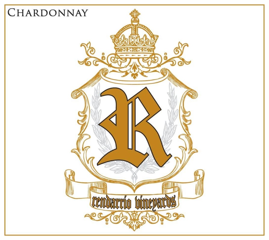 Rendarrio Vineyards Chardonnay 2012 Front Label