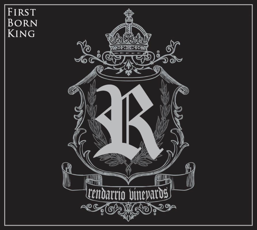 Rendarrio Vineyards First Born King 2012 Front Label