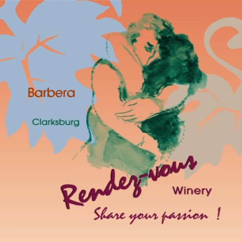 Rendez-Vous Winery Barbera 2014 Front Label