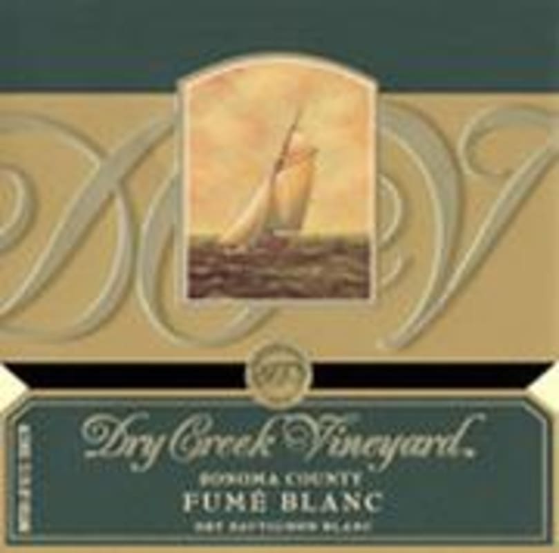 Dry Creek Vineyard Fume Blanc (half-bottle) 2001 Front Label