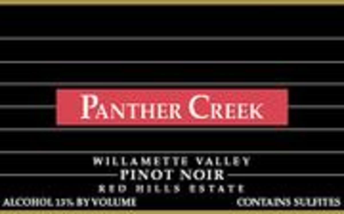 Panther Creek Red Hills Pinot Noir 2000 Front Label