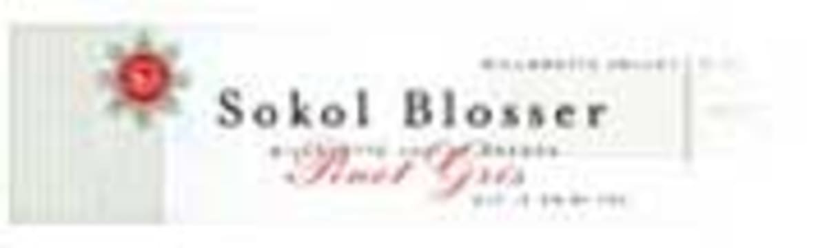 Sokol Blosser Estate Pinot Gris 2001 Front Label