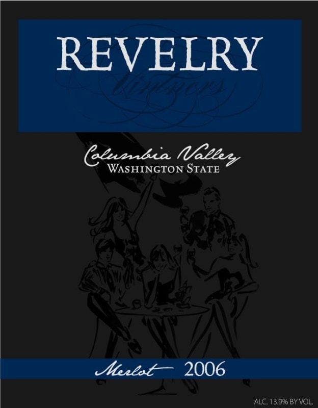 Revelry Vintners Merlot 2006 Front Label