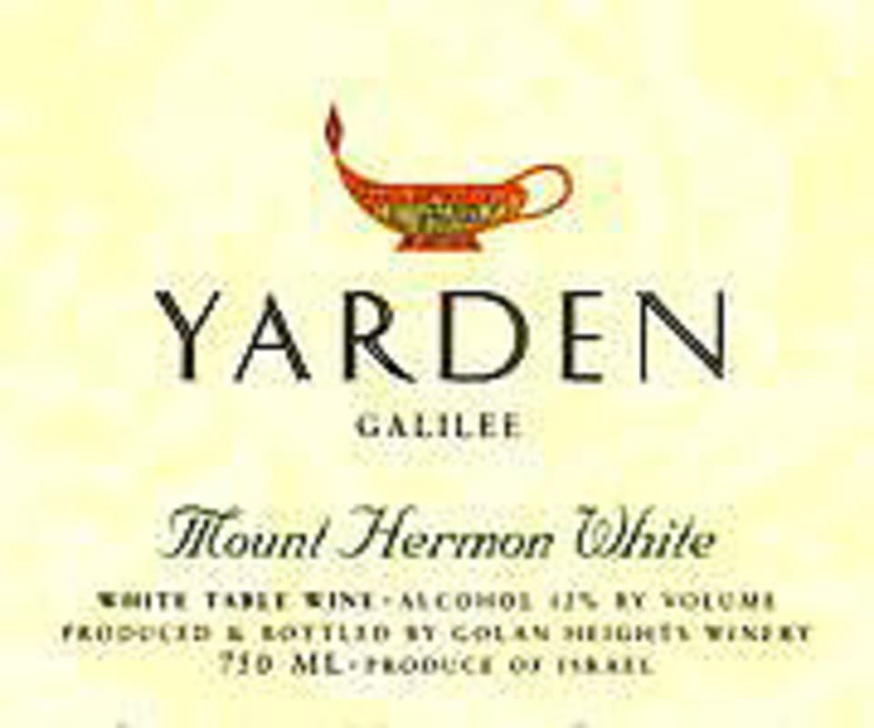 Yarden Mount Herman White (OK Kosher) 2001 Front Label