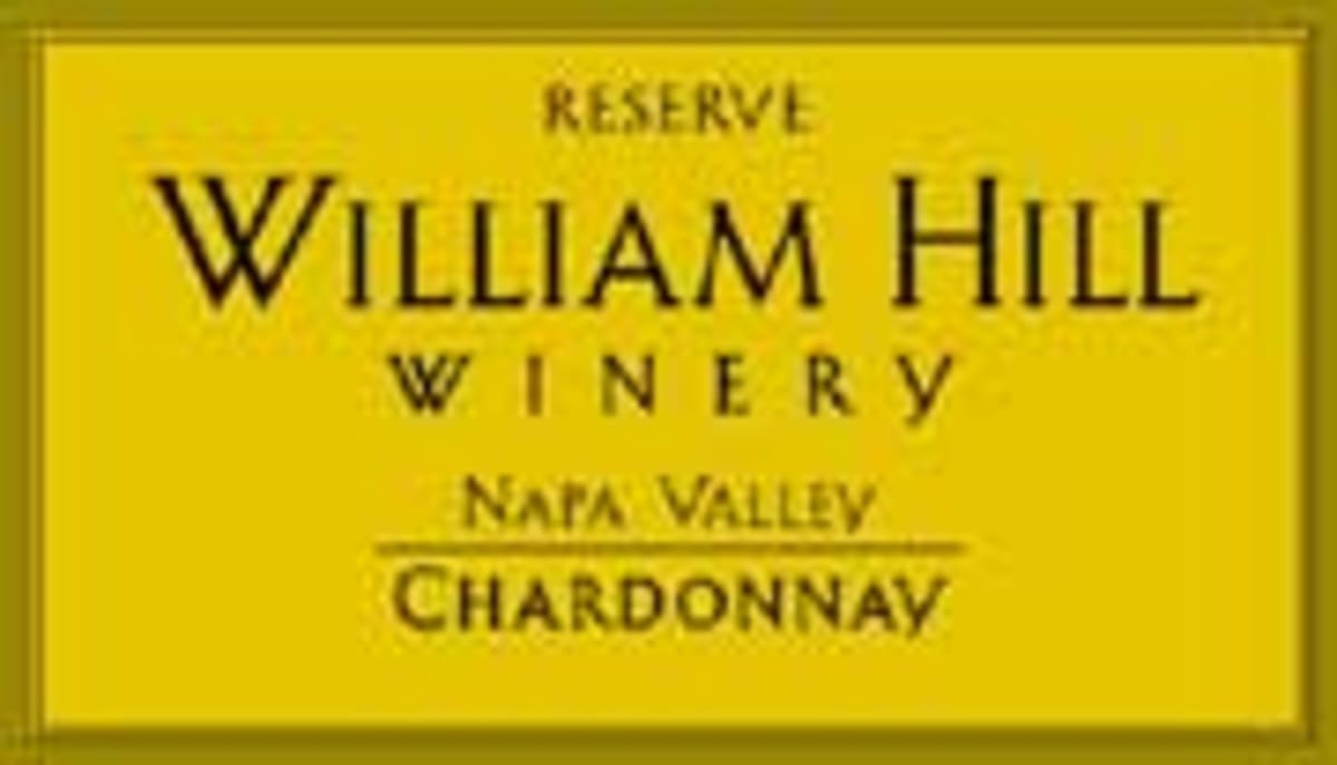 William Hill Reserve Chardonnay 2000 Front Label