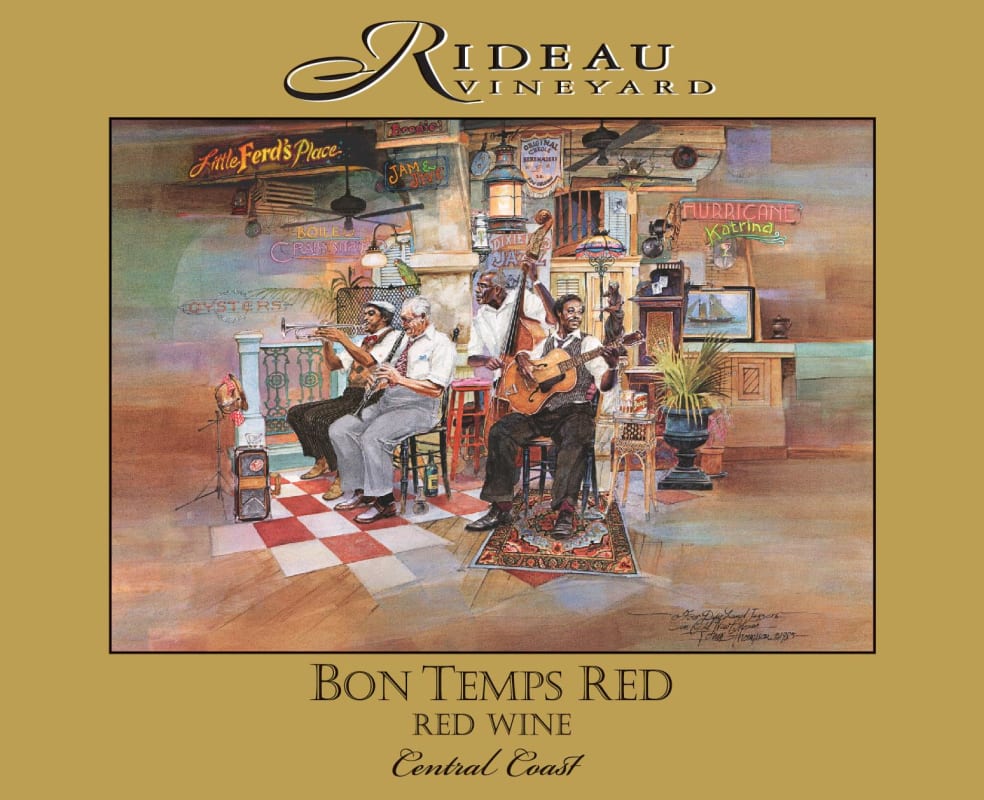 Rideau Vineyard Bon Temps 2013 Front Label