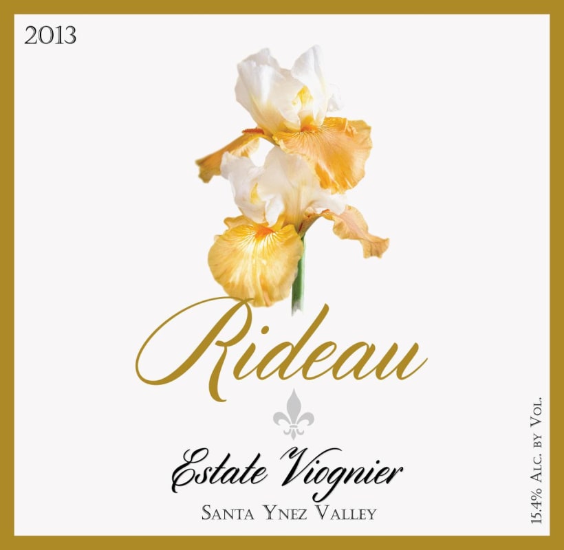 Rideau Vineyard Estate Viognier 2013 Front Label