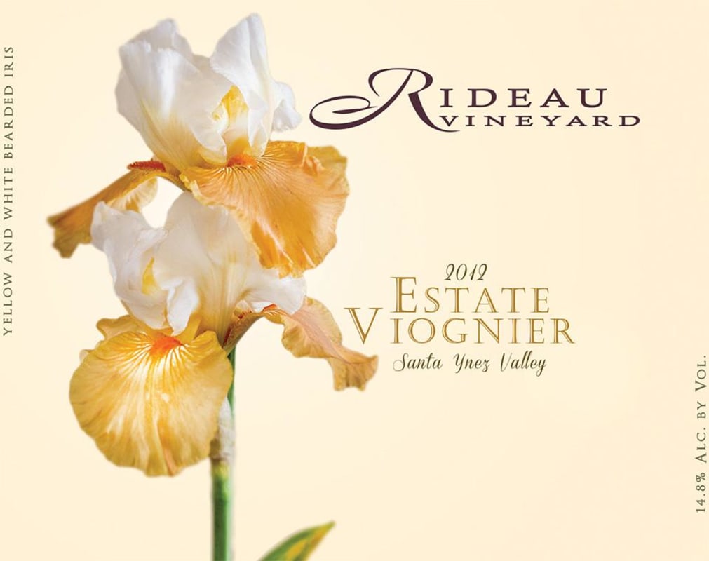 Rideau Vineyard Estate Viognier 2012 Front Label