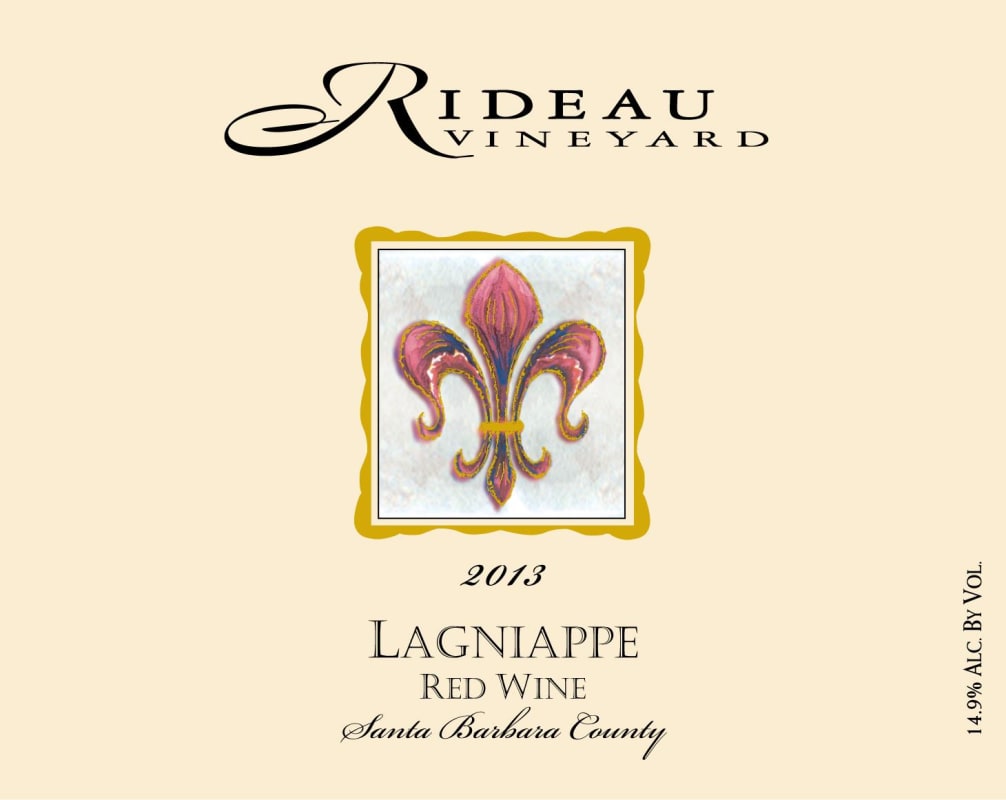 Rideau Vineyard Lagniappe 2013 Front Label