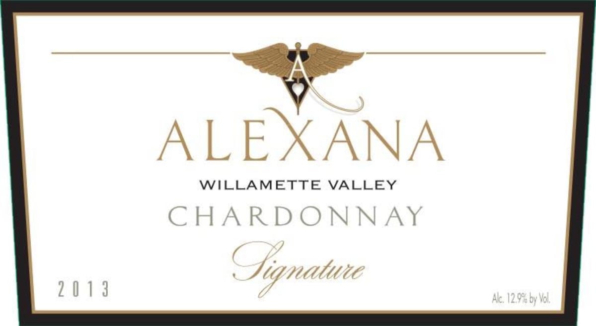Alexana Signature Chardonnay 2013 Front Label