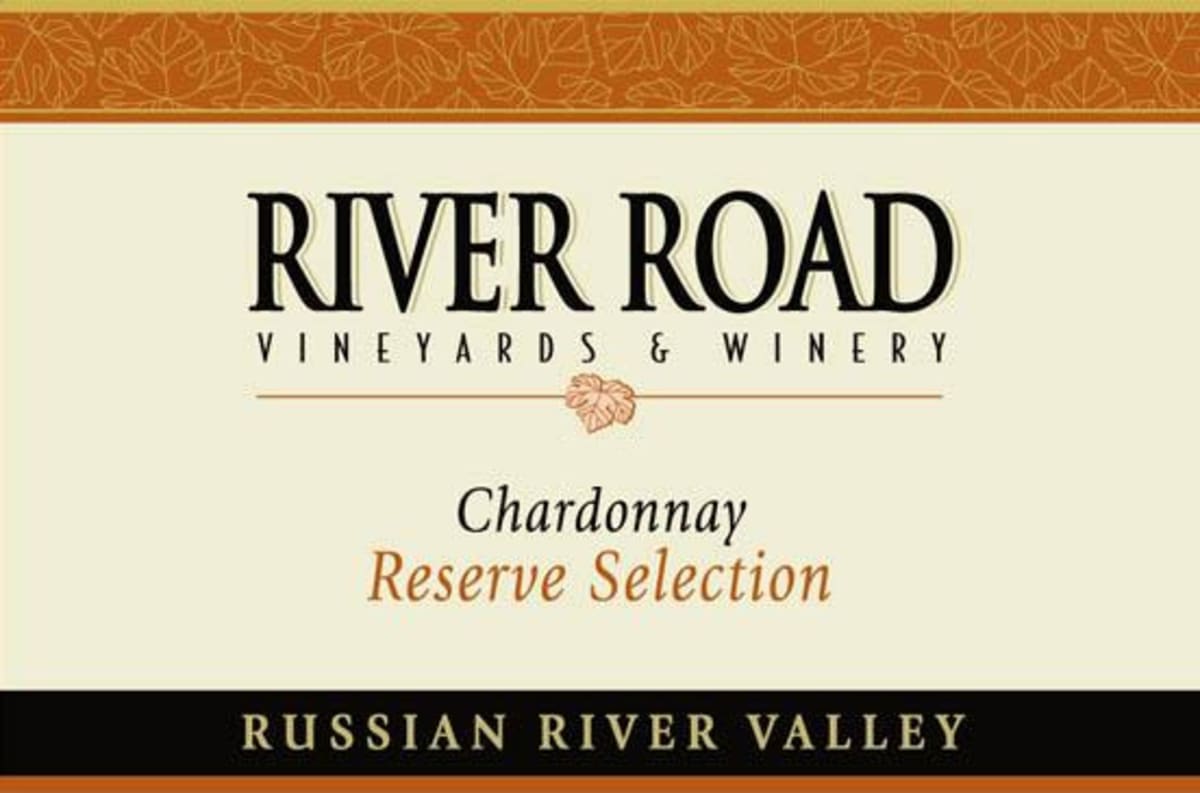 River Road Vineyards Reserve Selection Chardonnay 2014 Front Label