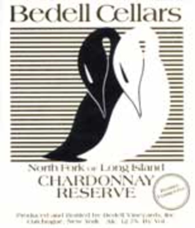 Bedell Cellars Reserve Chardonnay 2000 Front Label