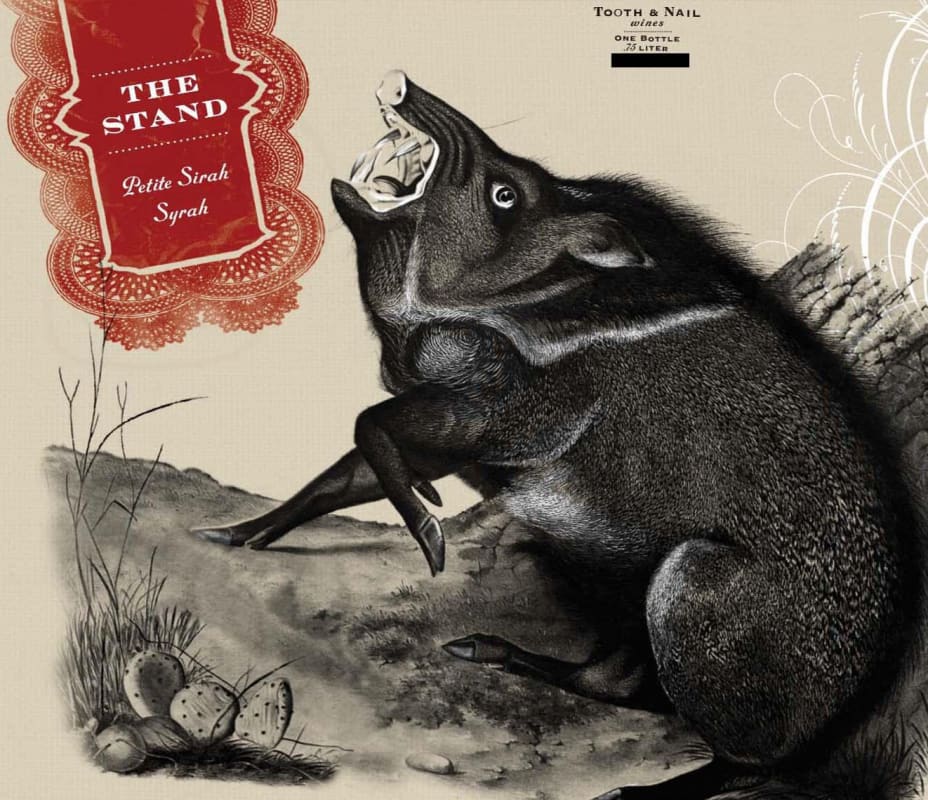 RM Vineyards Tooth Nail Wines The Stand 2014 Front Label