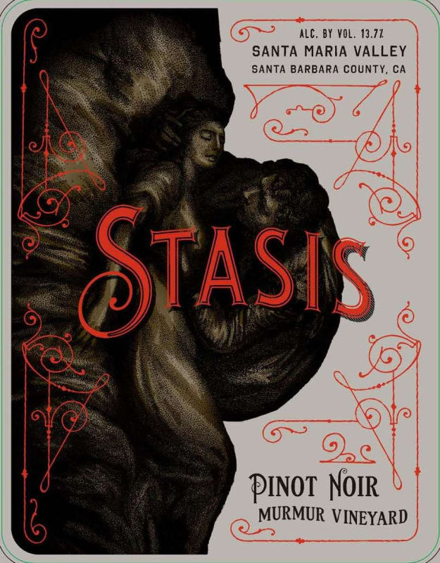 RM Vineyards Murmur Stasis Pinot Noir 2011 Front Label