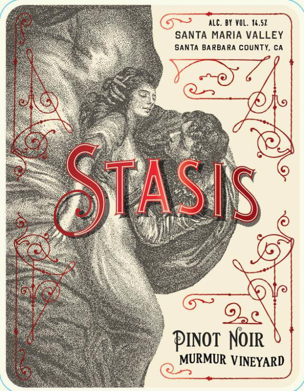 RM Vineyards Murmur Stasis Pinot Noir 2014 Front Label