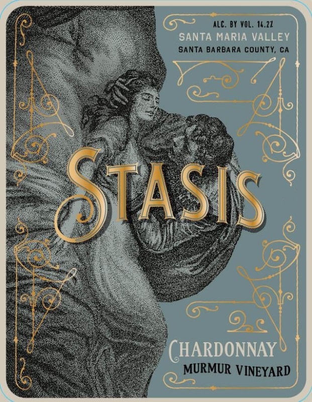 RM Vineyards Murmur Vineyard Stasis Chardonnay 2013 Front Label