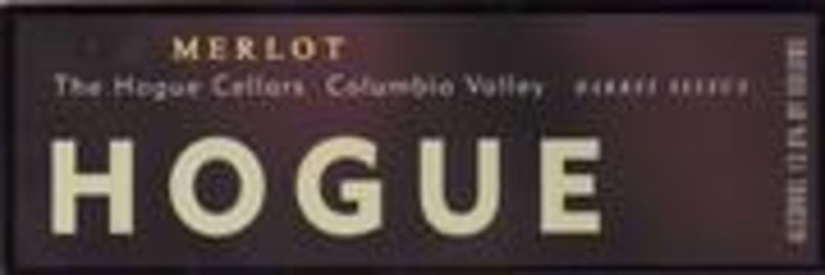 Hogue Merlot 1996 Front Label