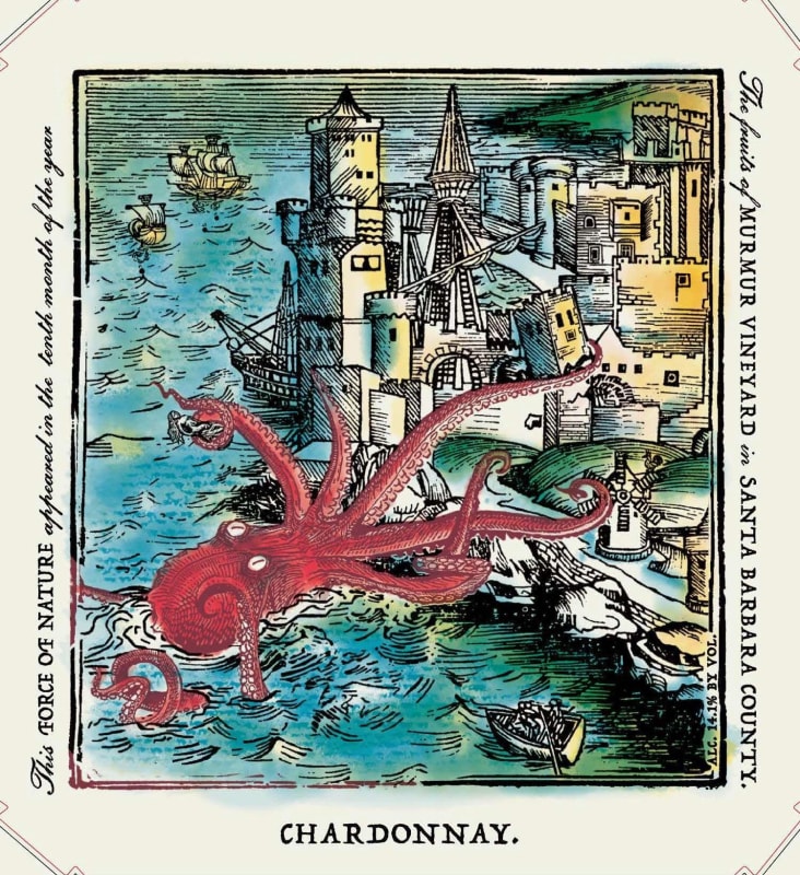 RM Vineyards Force of Nature Chardonnay 2014 Front Label