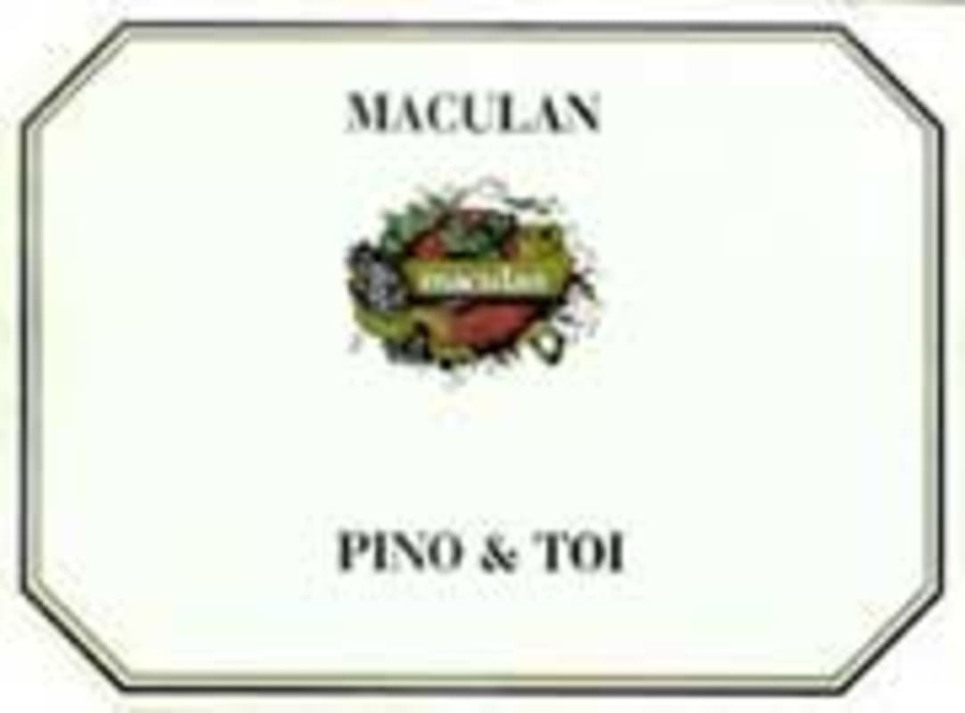 Maculan Pino and Toi 2002 Front Label