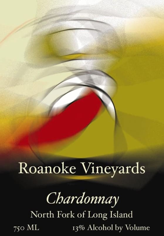 Roanoke Vineyards Chardonnay 2012 Front Label