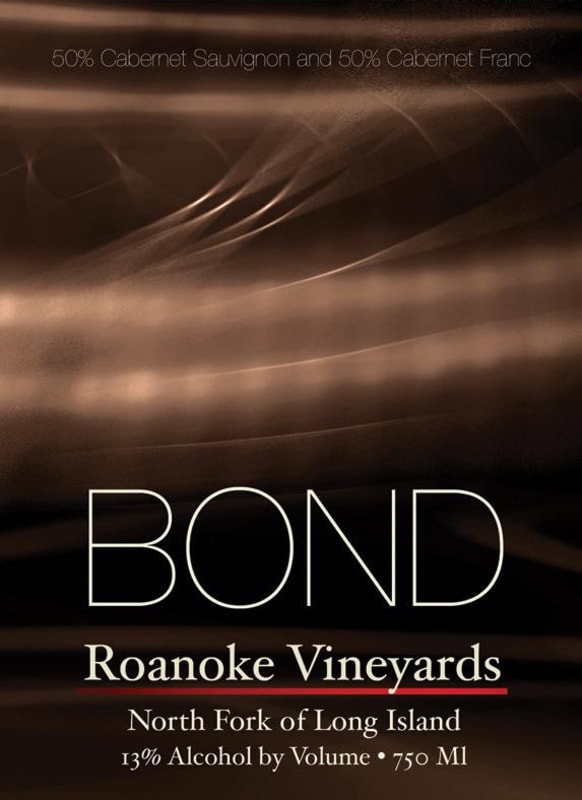 Roanoke Vineyards Bond 2011 Front Label