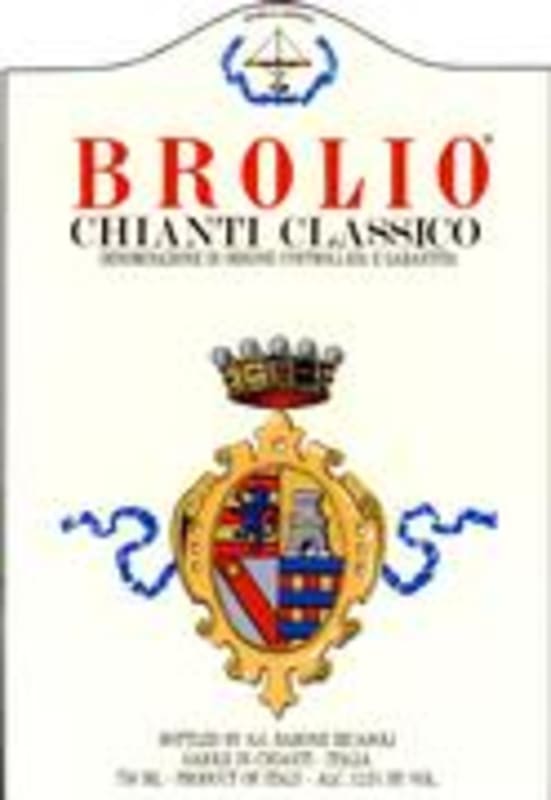 Barone Ricasoli Castello di Brolio Chianti Classico 1999 Front Label