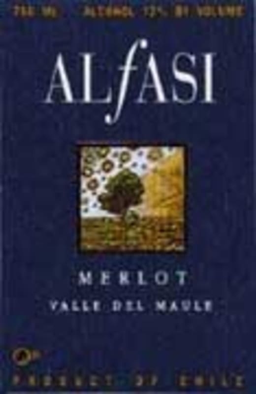Alfasi Merlot (OU Kosher) 2001 Front Label