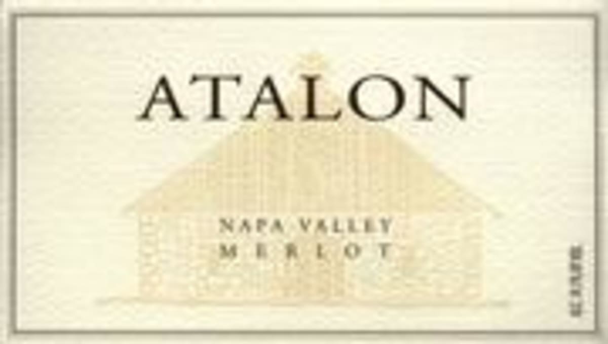 Atalon Merlot 1999 Front Label
