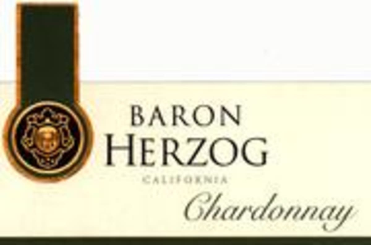 Baron Herzog Chardonnay (OU Kosher) 1995 Front Label