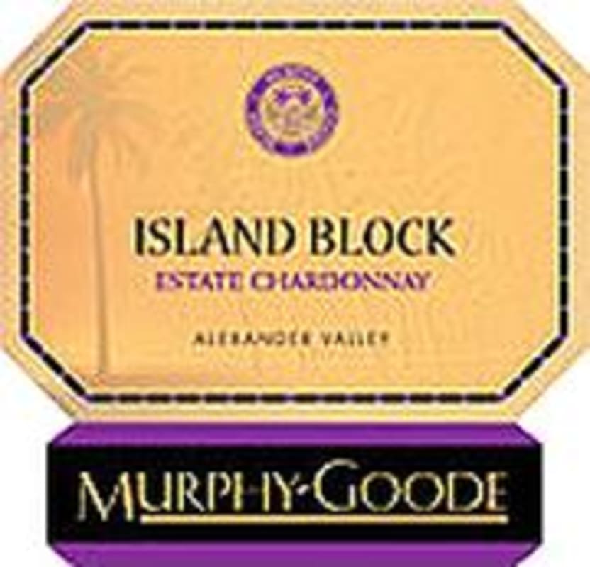 Murphy-Goode Island Block Reserve Chardonnay 2000 Front Label