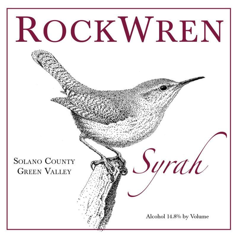 Rock Wren Wines Syrah 2008 Front Label