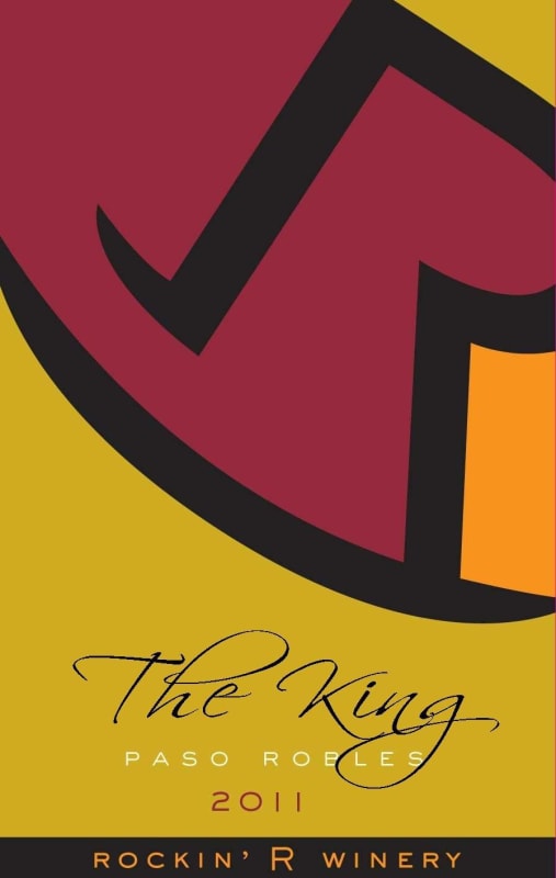 Rockin-R Winery The King 2011 Front Label