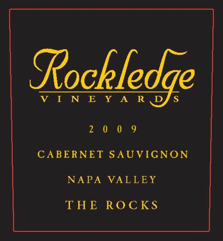 Rockledge Vineyards The Rocks Cabernet Sauvignon 2009 Front Label