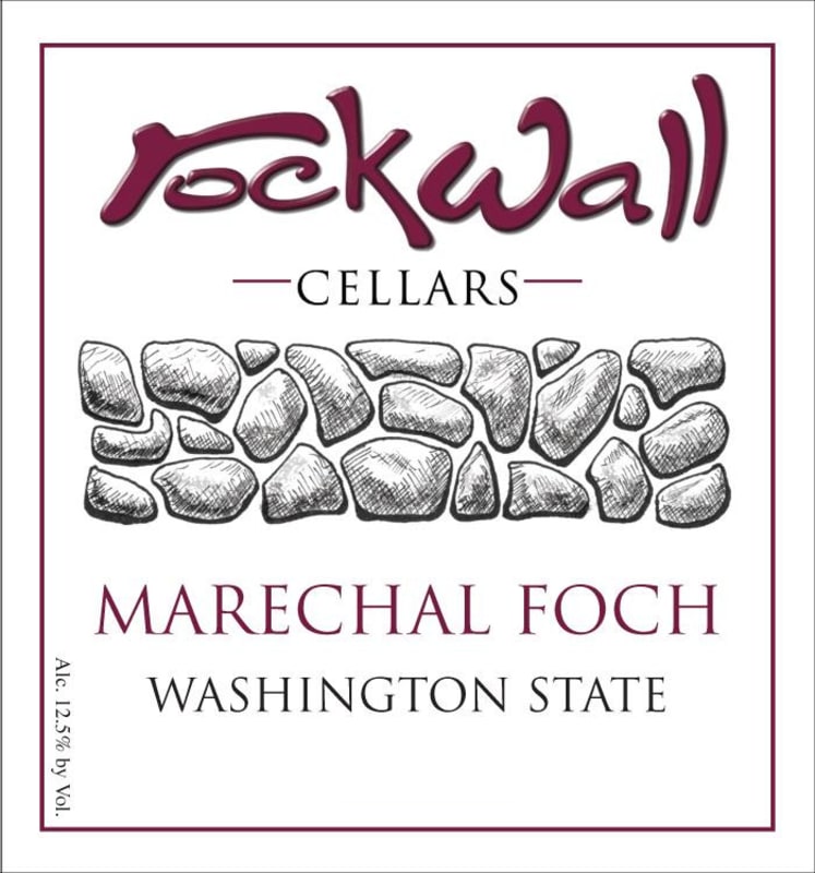 RockWall Cellars Marechal Foch 2011 Front Label