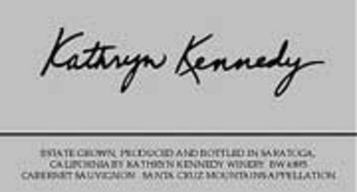Kathryn Kennedy Santa Cruz Mountains Estate Cabernet Sauvignon 1999 Front Label
