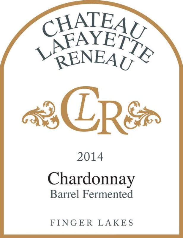 Chateau Lafayette Reneau Barrel Fermented Chardonnay 2014 Front Label