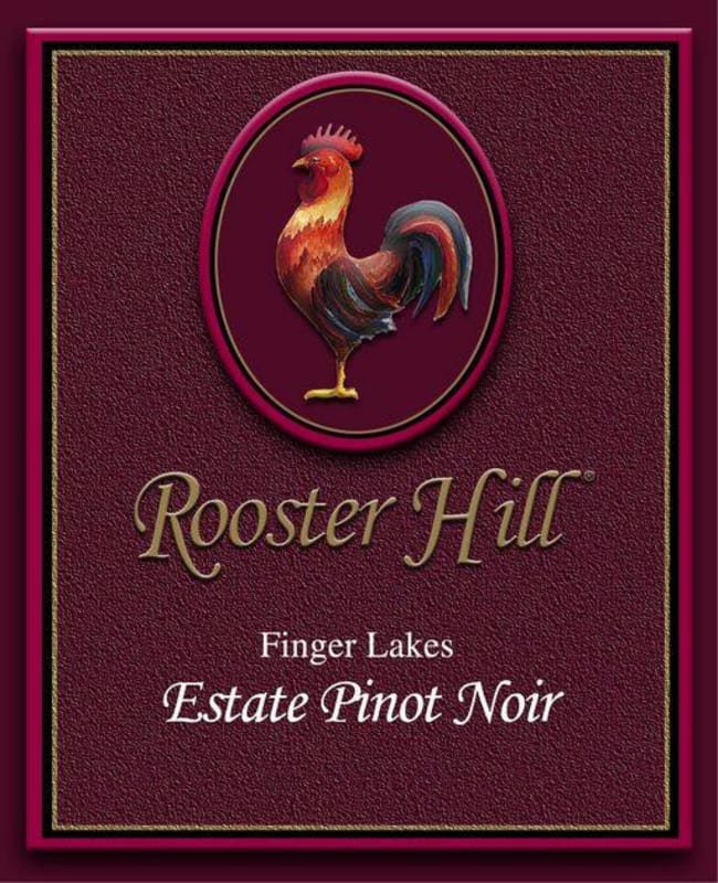 Rooster Hill Vineyards Estate Pinot Noir 2014 Front Label