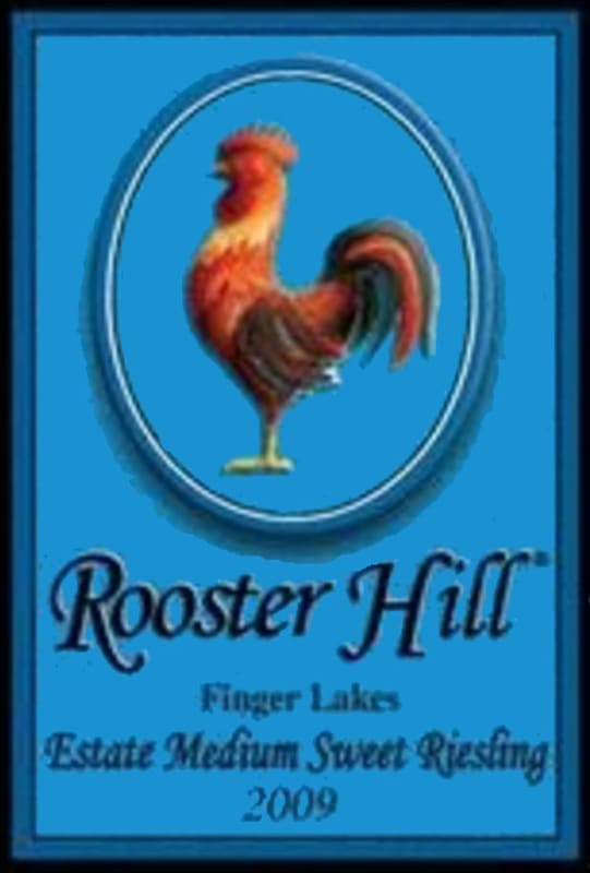 Rooster Hill Vineyards Estate Medium Sweet Riesling 2009 Front Label