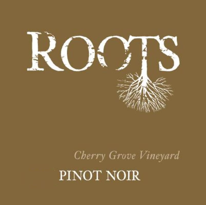 Roots Wine & Vineyard Cherry Grove Vineyard Pinot Noir 2009 Front Label